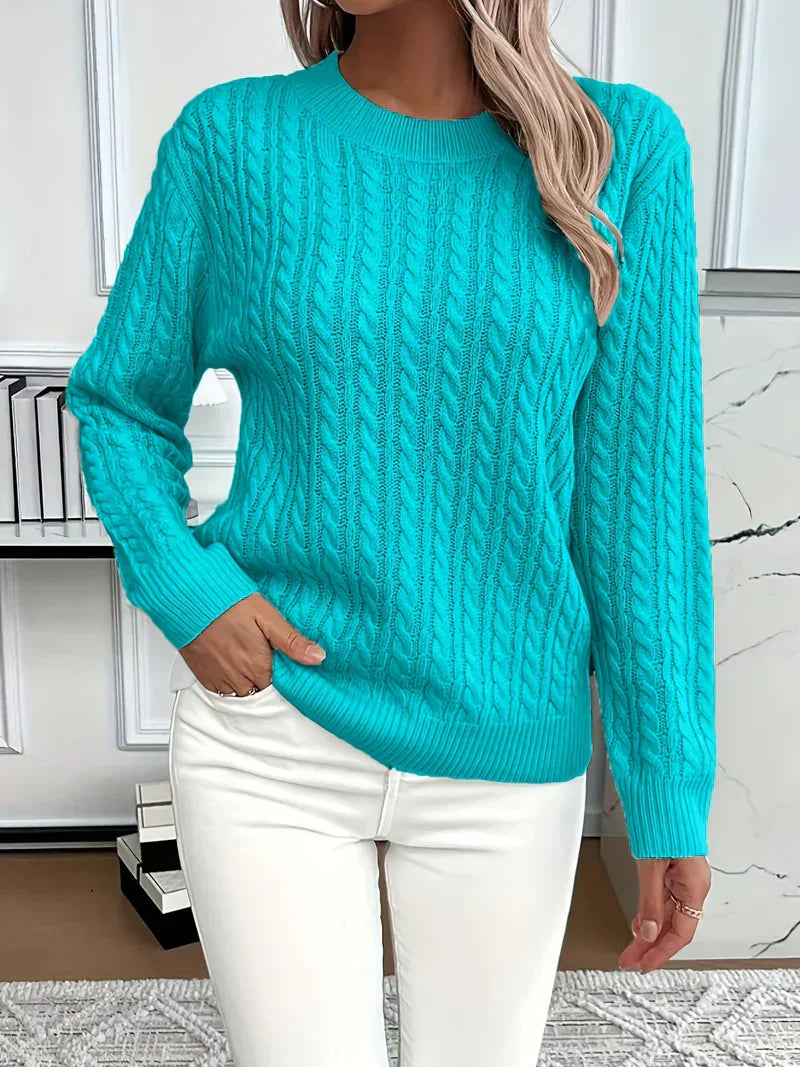Séraphine™ | Zoe | Pull en tricot à câble