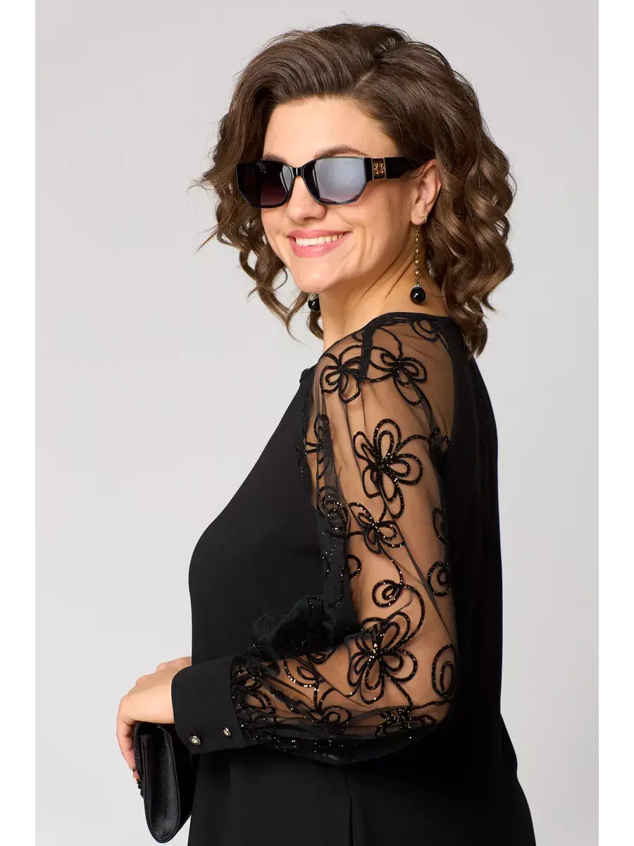 Seraphine™ | Robe Élégante à Manches Dentelle