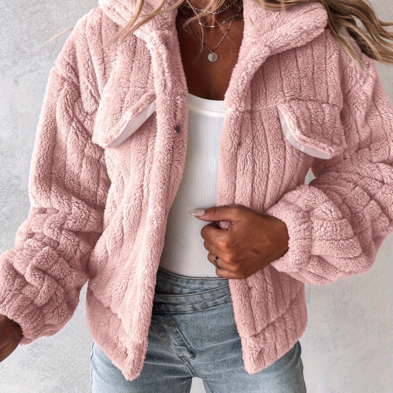 Séraphine™ | Veste teddy douce