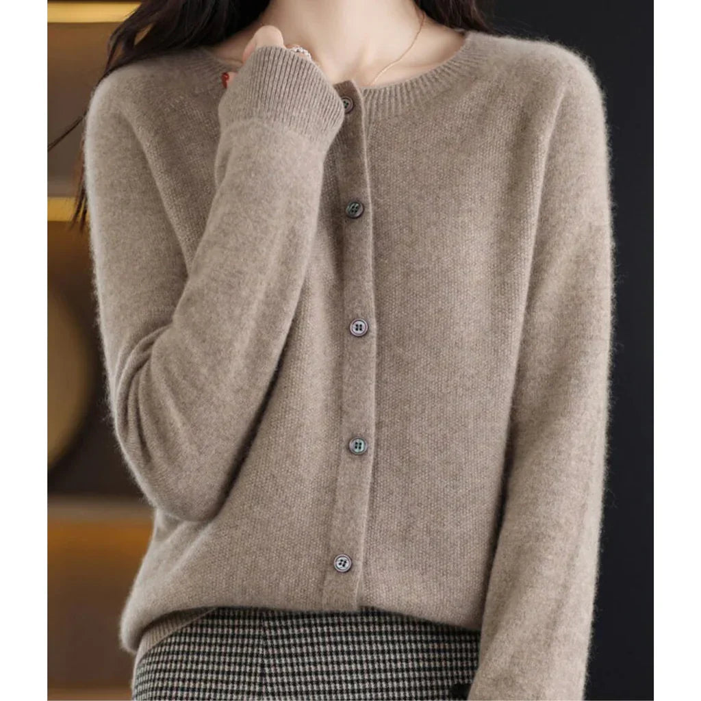 Séraphine™ | Sanna – Cardigan en Laine pour Femmes