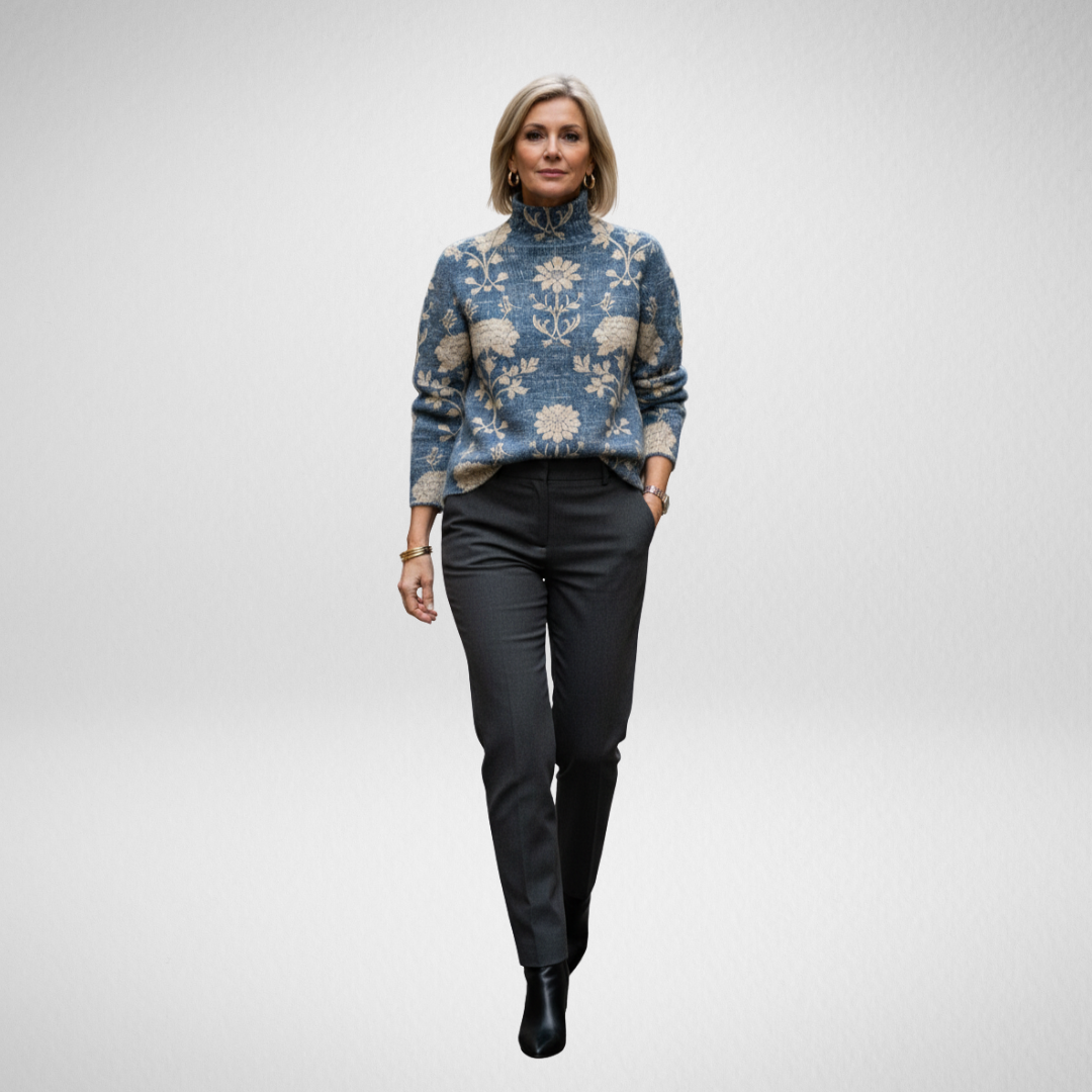 Séraphine™ | Daphné | Pull Tricoté en Laine Mérinos