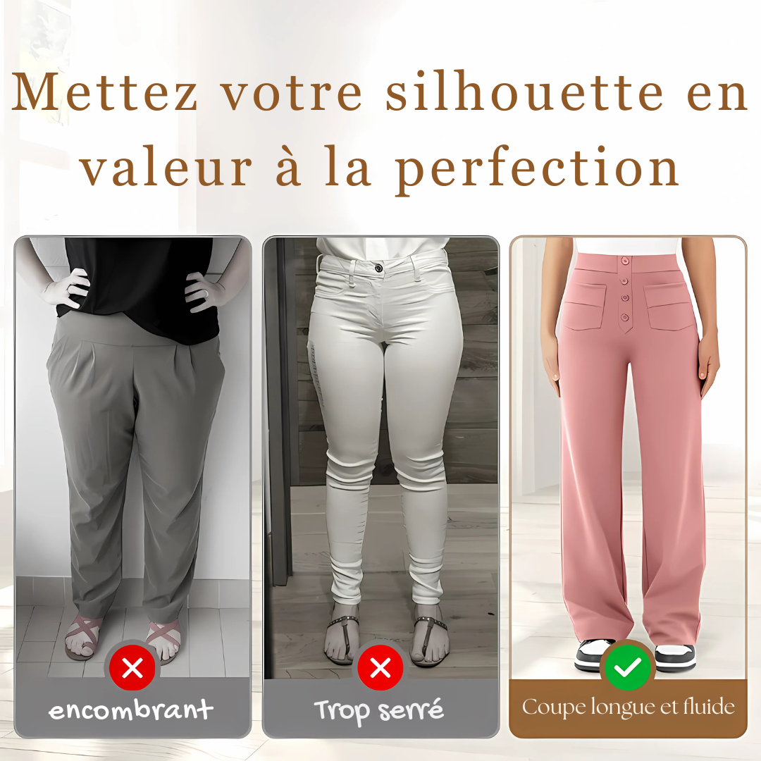 Séraphine™ | Pantalon Confort Élégant