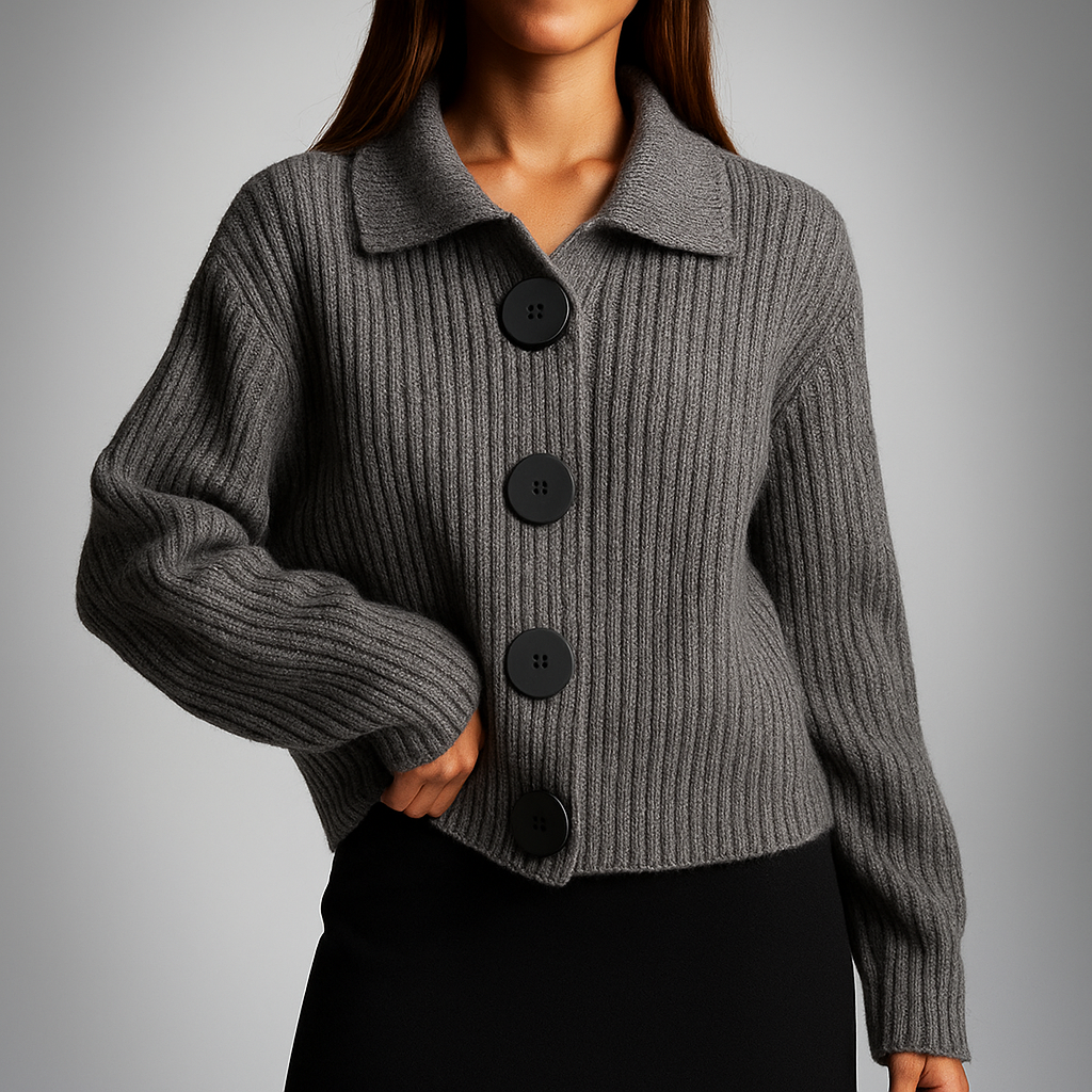 Séraphine™ | Élisea | Cardigan à Boutons Oversize