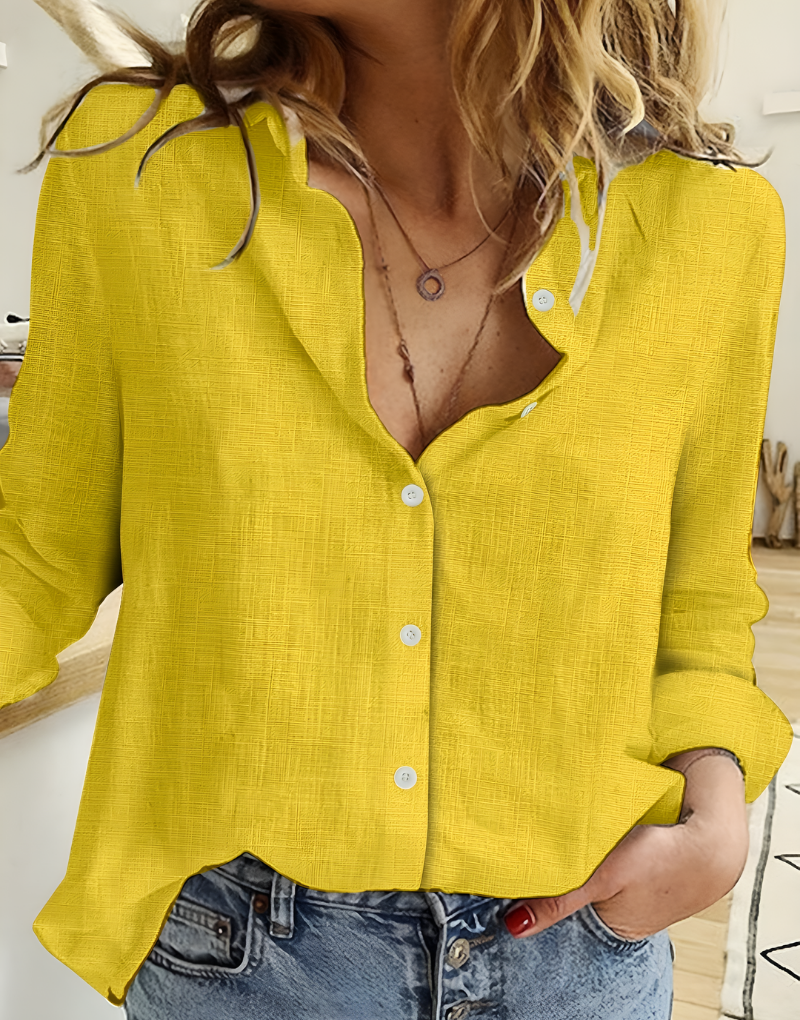 Séraphine™ | Chemise légère à boutons pour femmes
