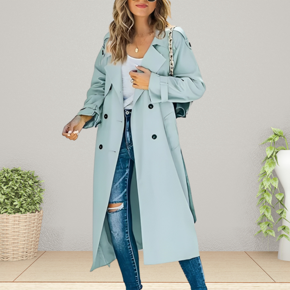 Séraphine™ | Manteau Trenchcoat Femme Élégant