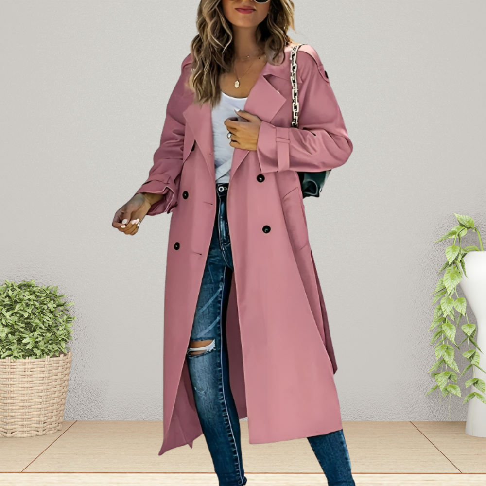 Séraphine™ | Manteau Trenchcoat Femme Élégant
