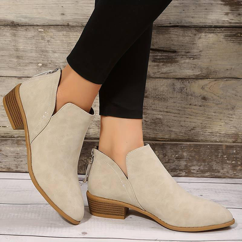 Séraphine™ | Élégantes Bottines en Cuir Confortables pour Femmes