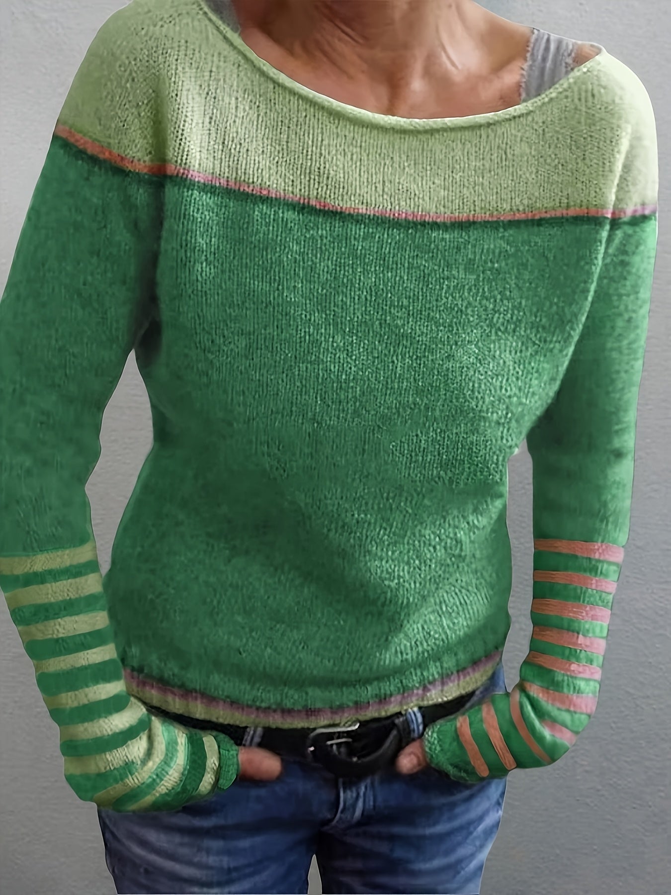 Séraphine™ | Élodie | Pull Rayures Douces