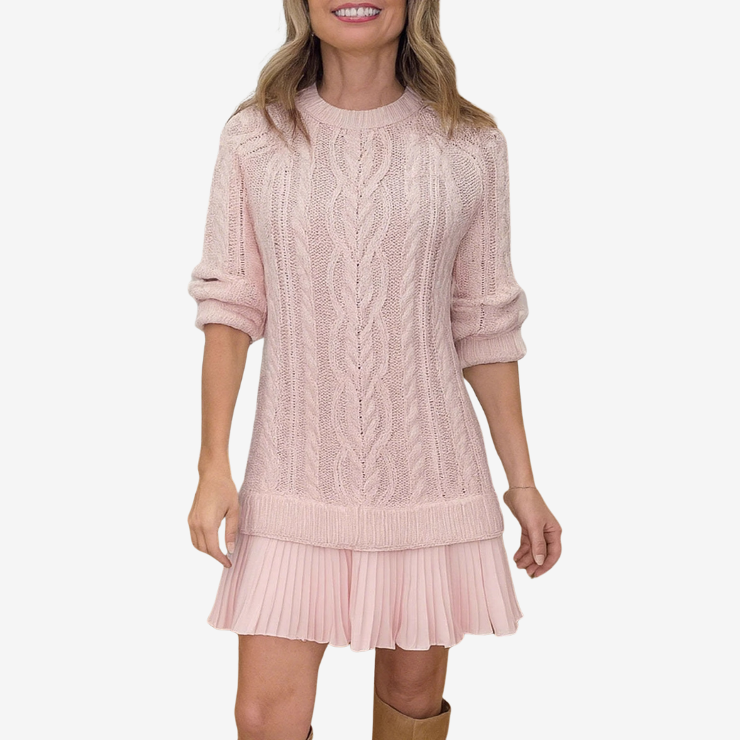 Séraphine™ | Robe Pull en Maille