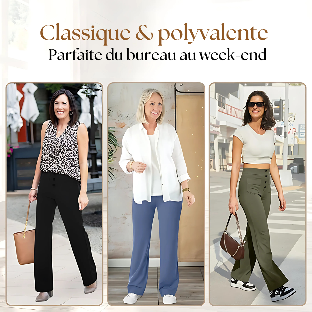 Séraphine™ | Pantalon Confort Élégant