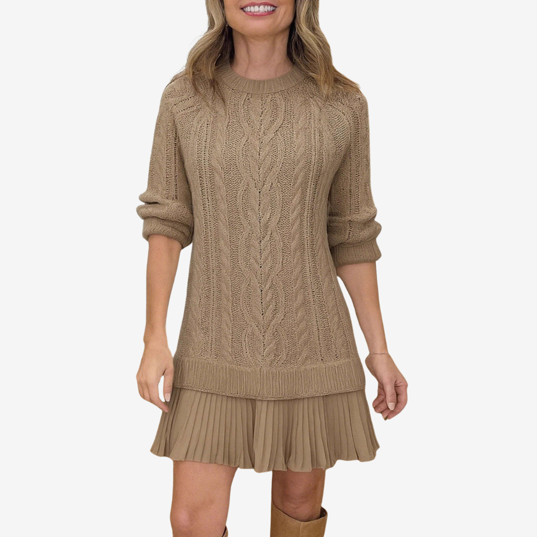 Séraphine™ | Robe Pull en Maille