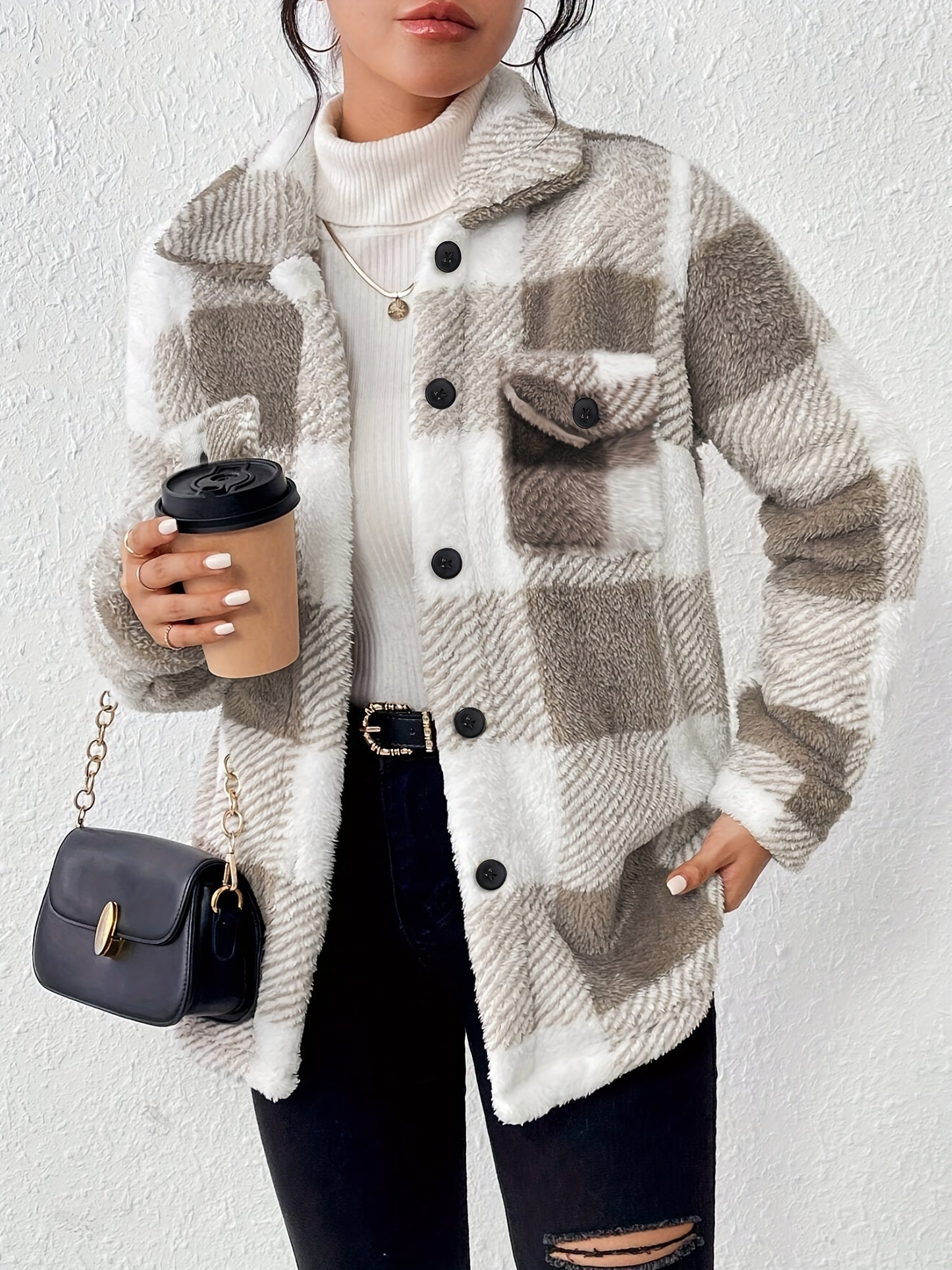 Séraphine ™ | Veste Flanelle Chic
