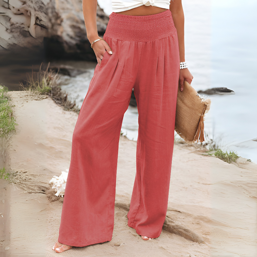 Séraphine™ | Pantalon en lin confortable pour femmes