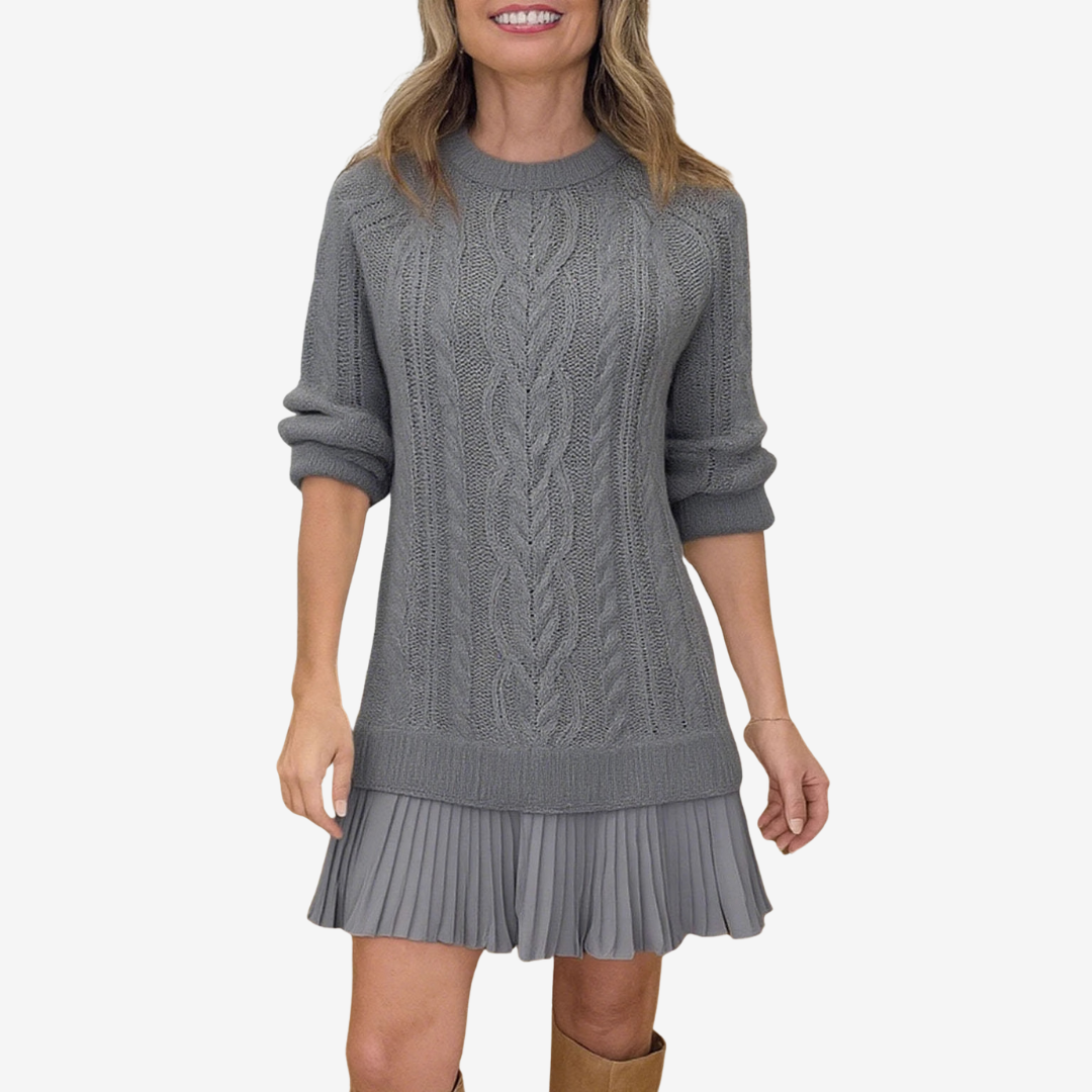 Séraphine™ | Robe Pull en Maille