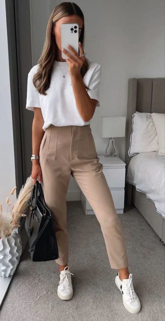 Séraphine™ | Pantalon Anti-Rides pour Femme