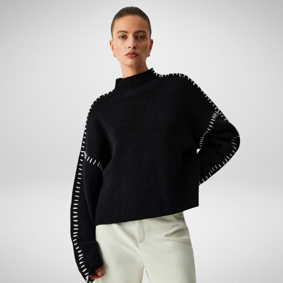 Séraphine™ | Éliane | Pull Découpes Élégantes