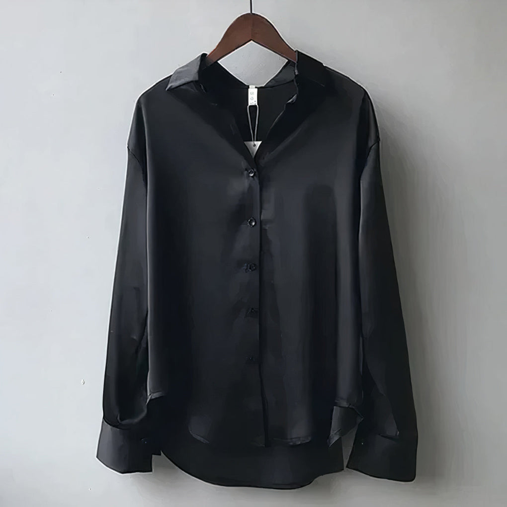 Séraphine™ | Élégante Blouse en Satin