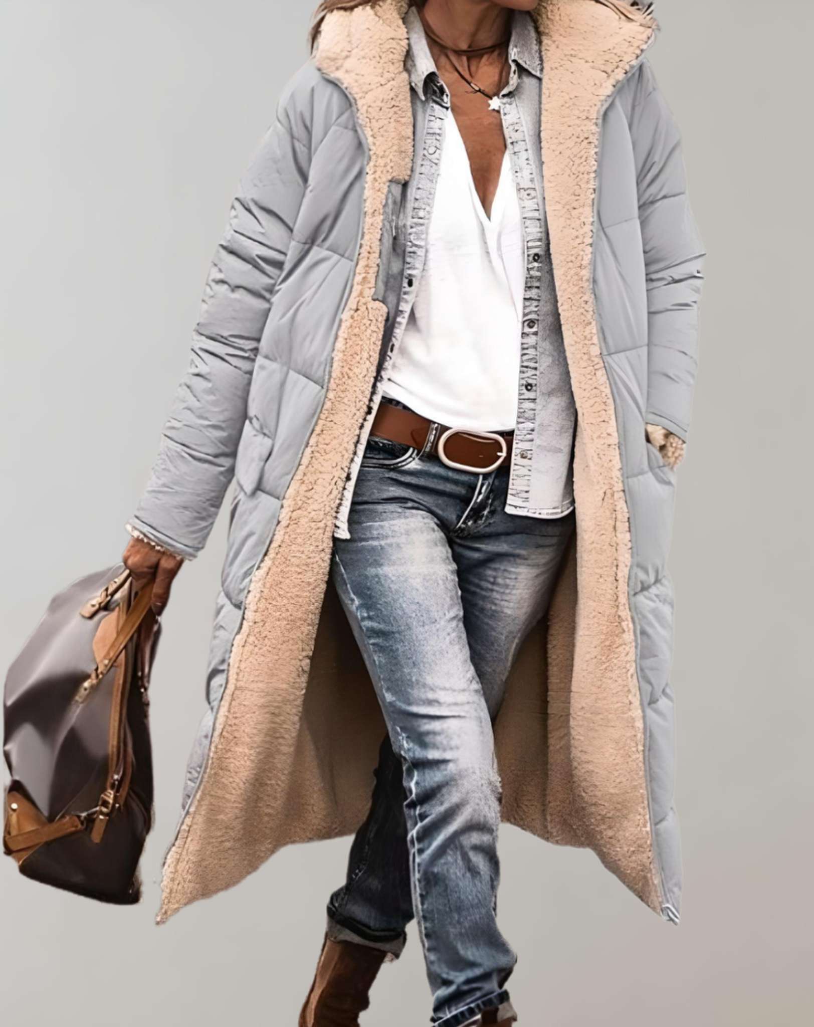 Séraphine™ | Manteau d'hiver chaud avec doublure en polaire pour femmes