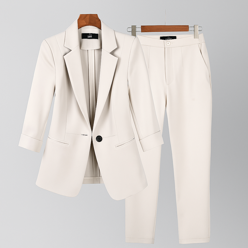 Séraphine™ | Ensemble de Costume Formelle pour Femmes avec Blazer et Pantalon