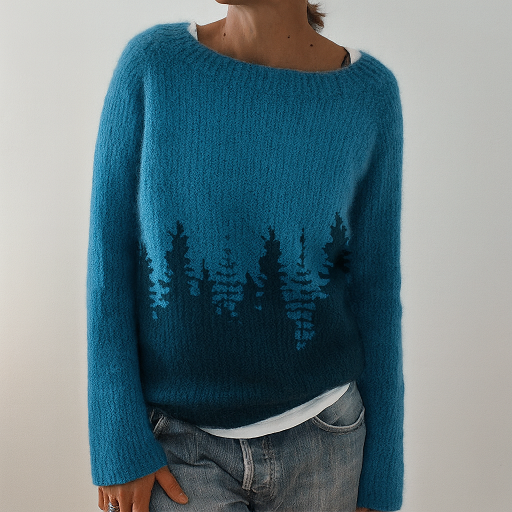 Séraphine™ | Pull rétro en maille pour femmes