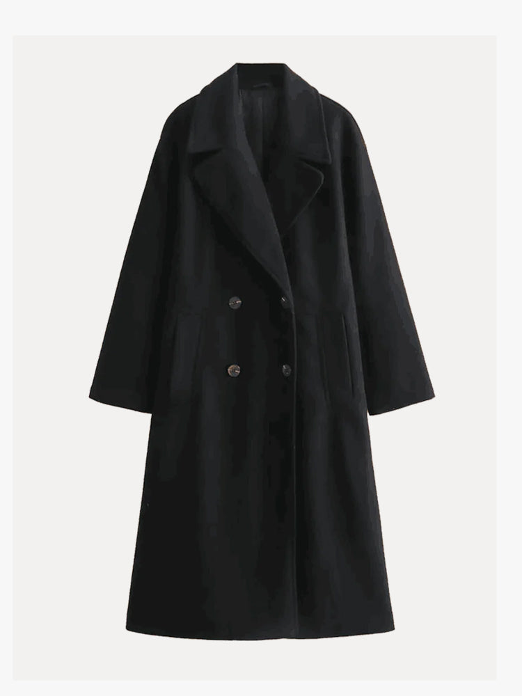 Séraphine™ | Élégant Trench-Coat en Laine pour Femmes