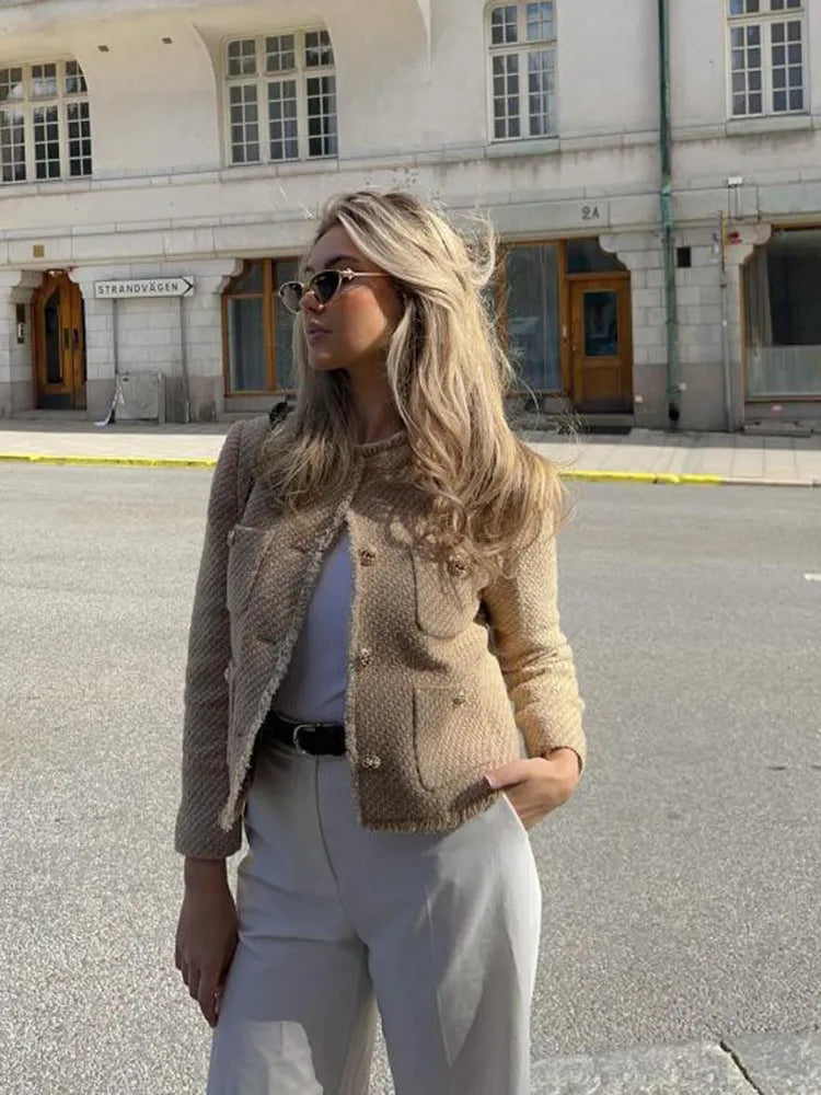 Séraphine™ | Veste Chic Beige