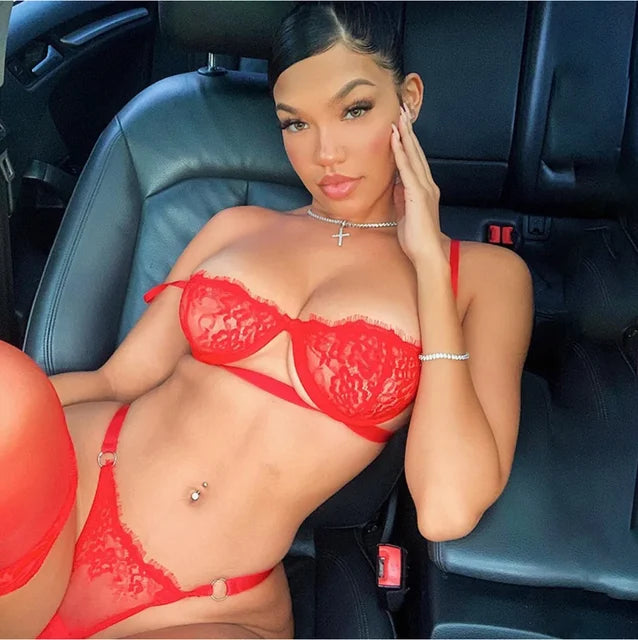 Séraphine™ | Ensemble de lingerie italienne de luxe 2 pièces