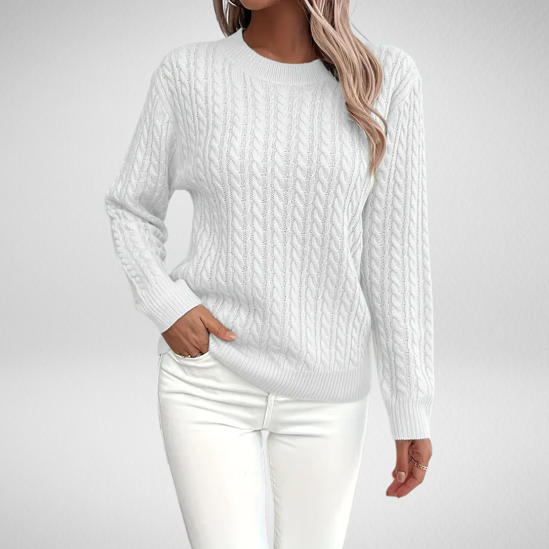 Séraphine™ | Zoe | Pull en tricot à câble