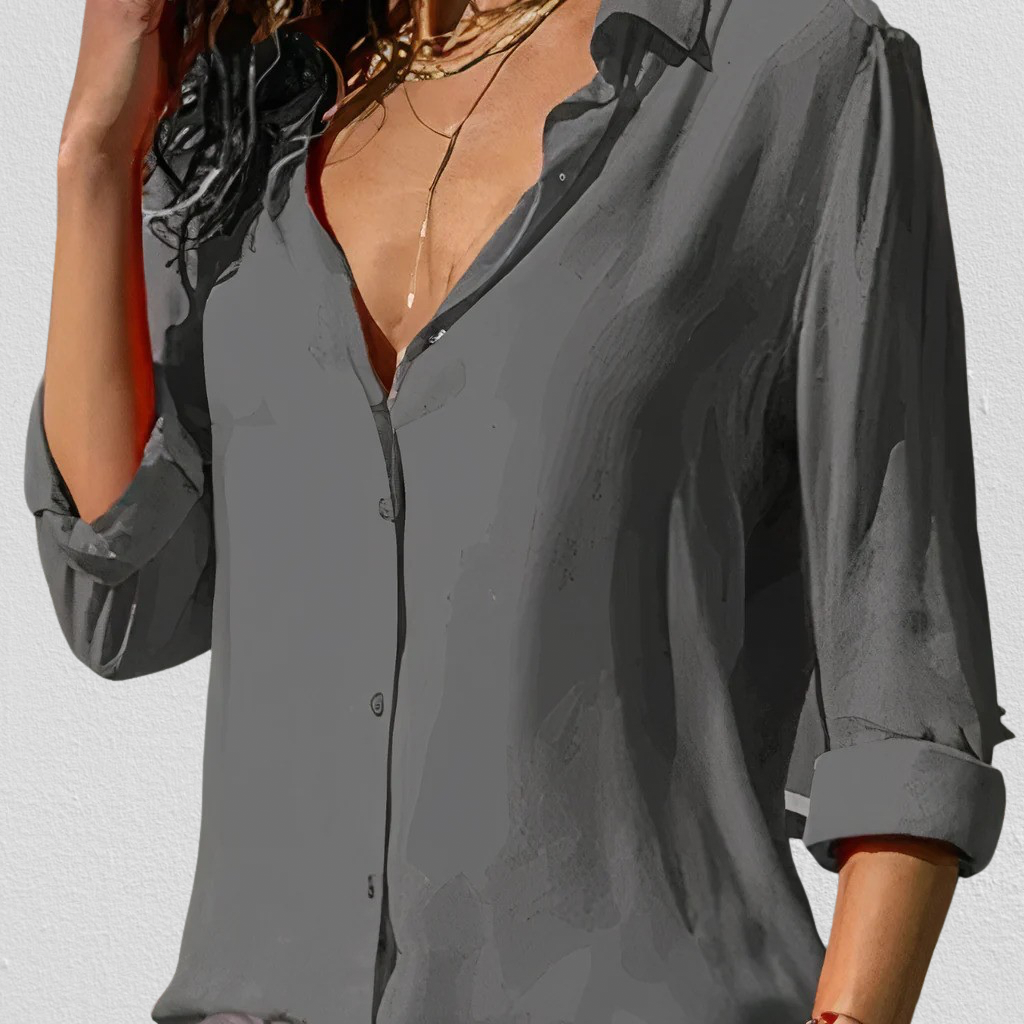 Séraphine™ | Céleste Women's Chiffon Blouse