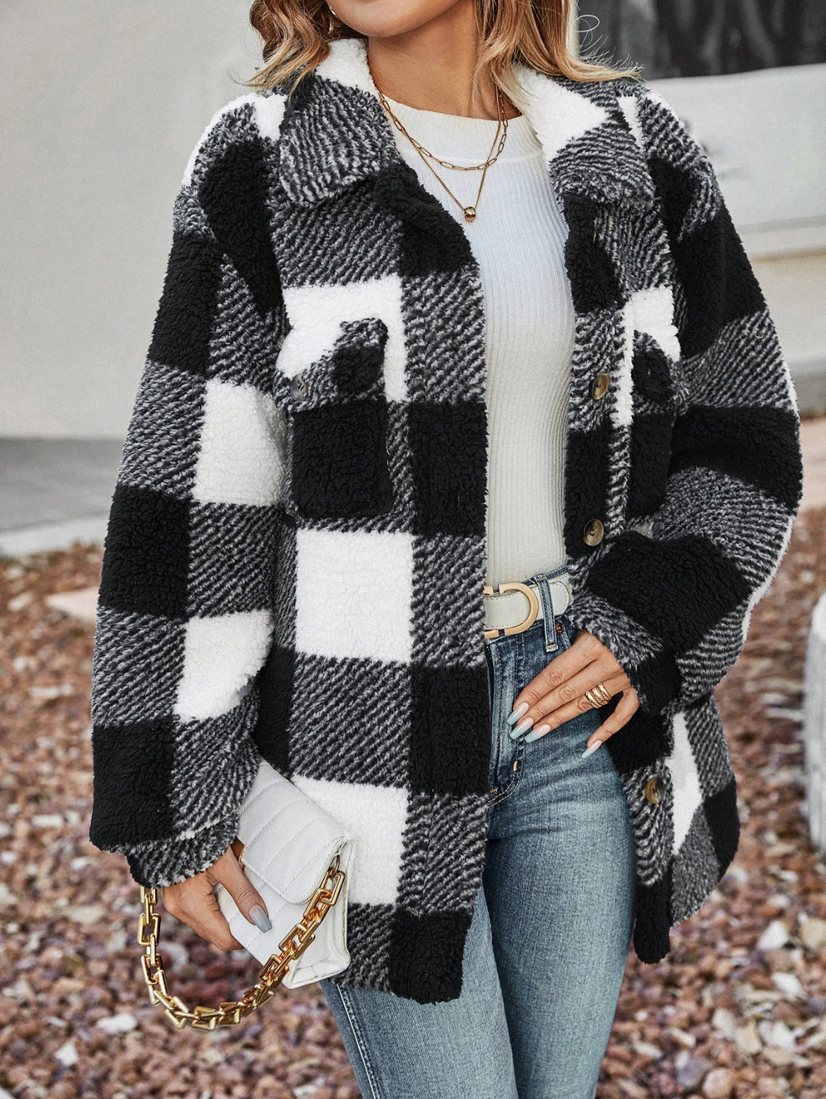 Séraphine ™ | Veste Flanelle Chic