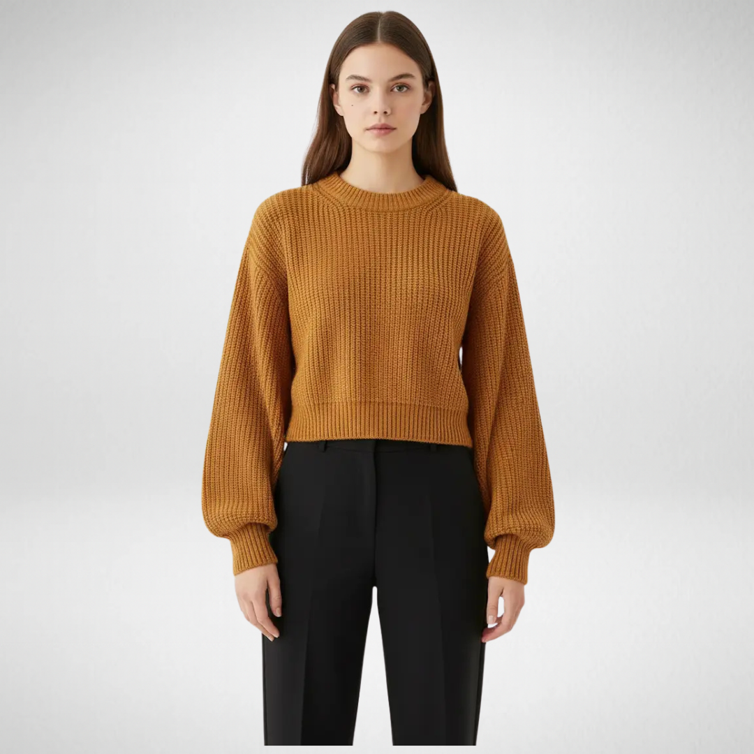 Séraphine | Pull court en maille