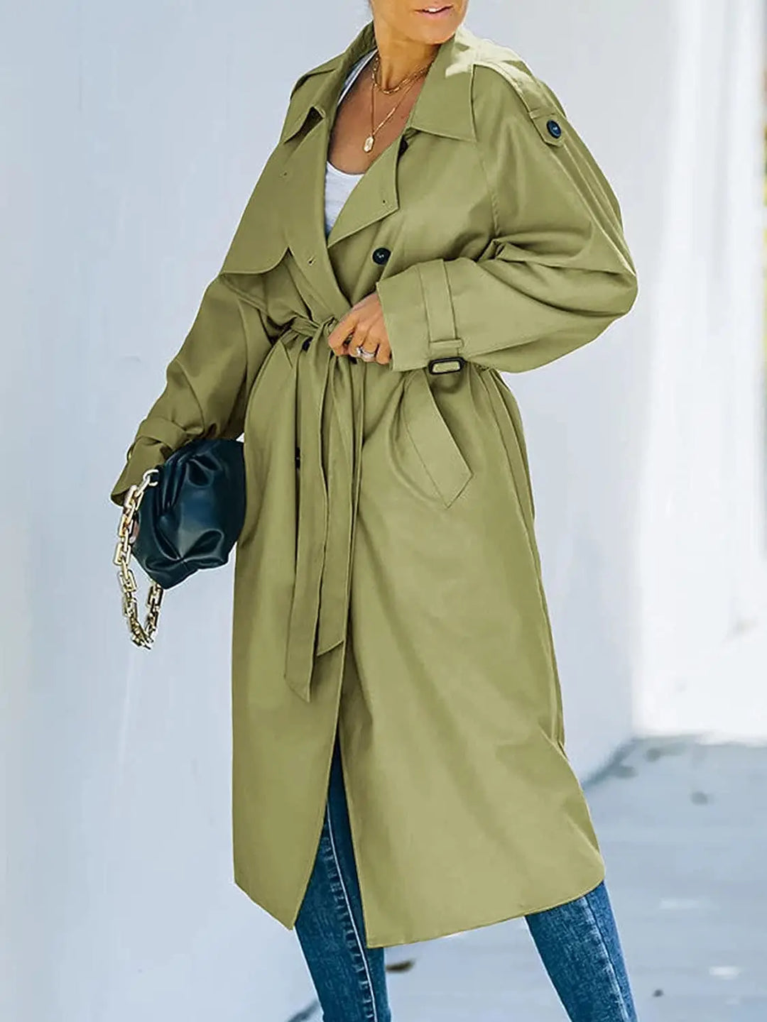 Séraphine™ Manteau Trench Long Premium pour Femmes - Nordfall