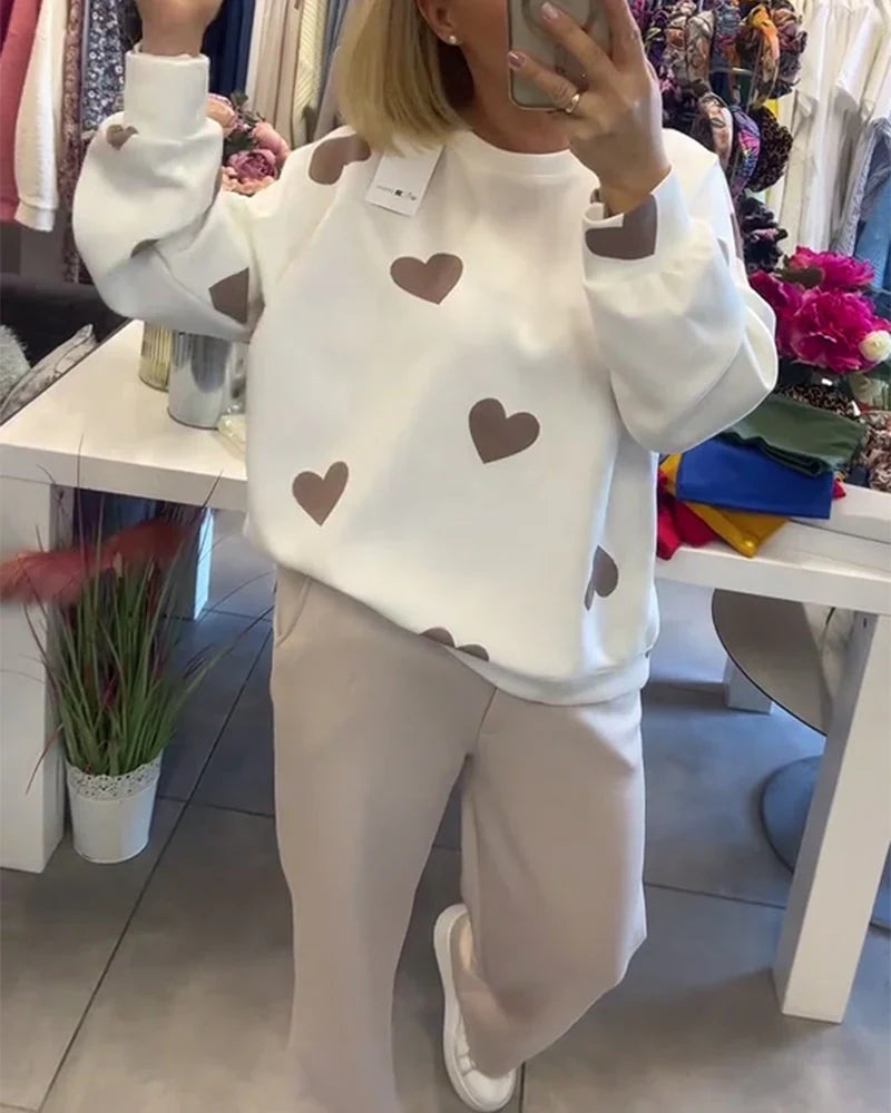 Séraphine™ | Anaïs | Pull avec des cœurs