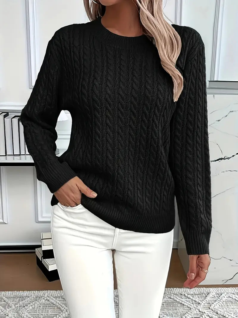 Séraphine™ | Zoe | Pull en tricot à câble