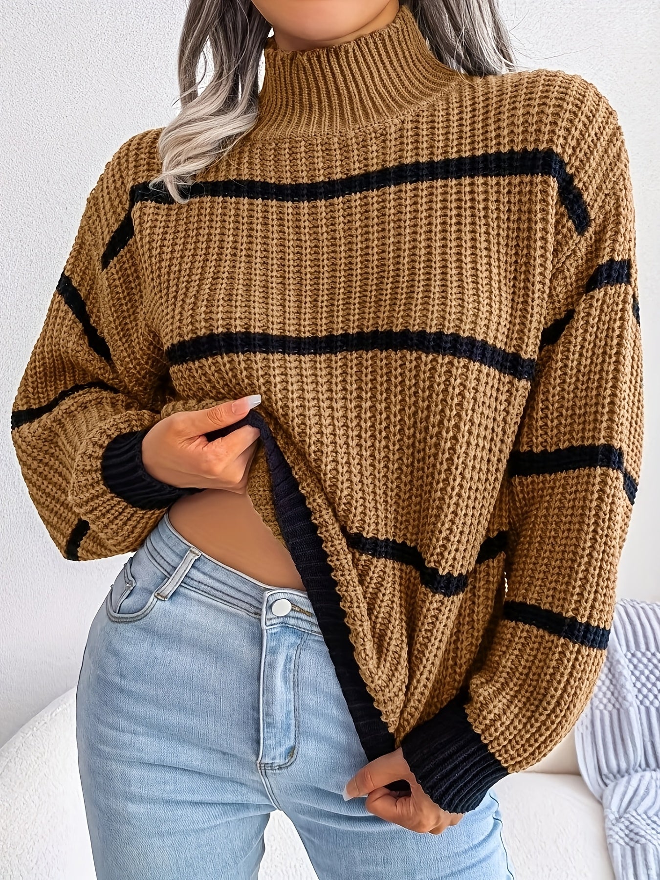 Séraphine | Pull rayé chic