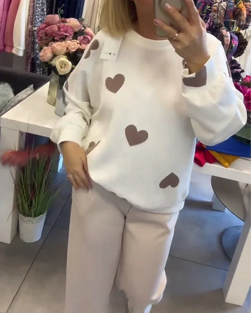 Séraphine™ | Anaïs | Pull avec des cœurs