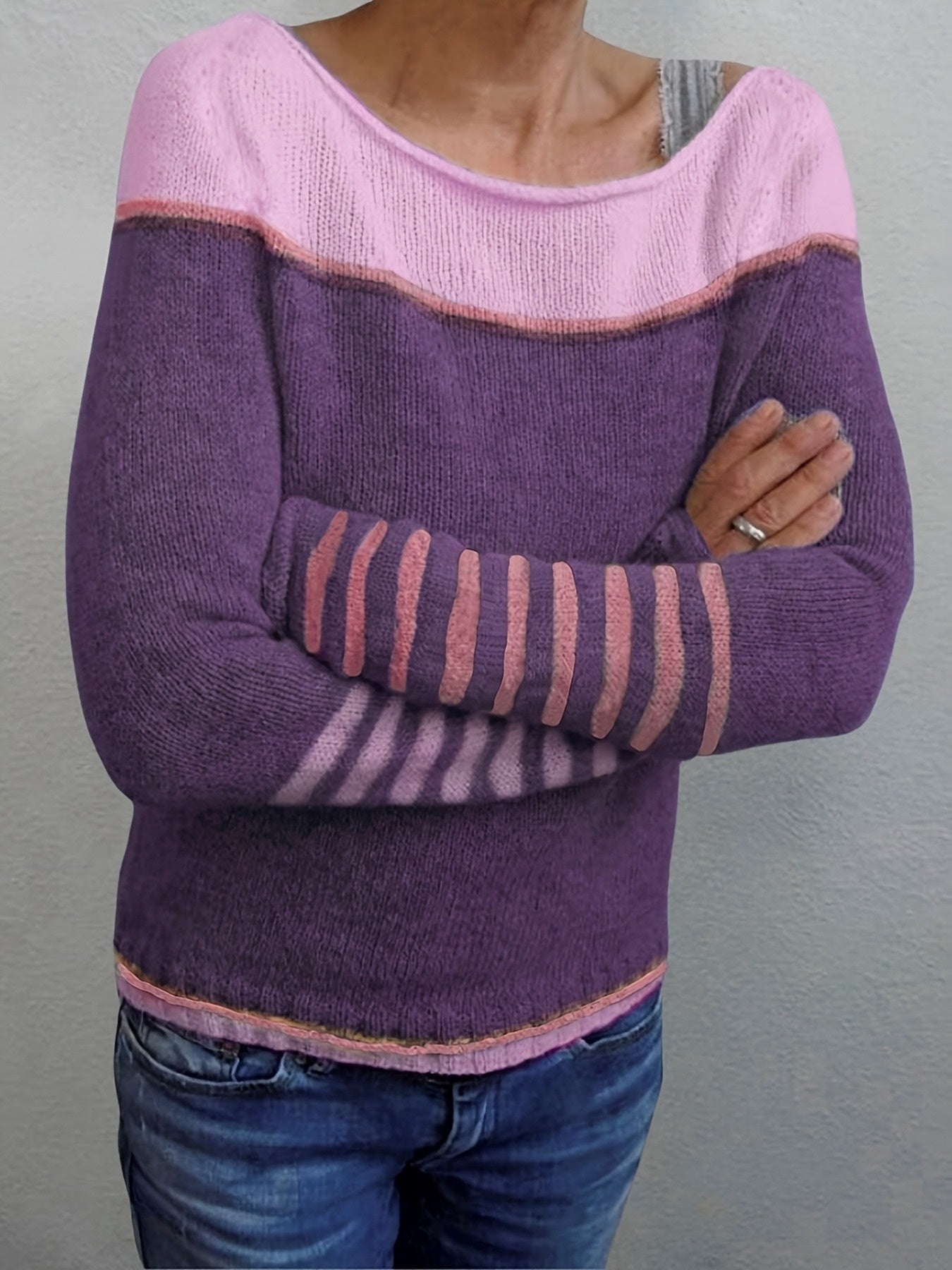 Séraphine™ | Élodie | Pull Rayures Douces