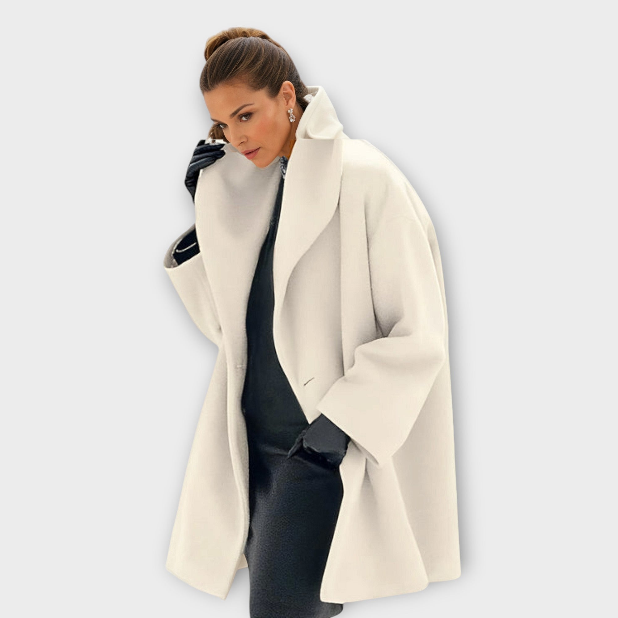 Séraphine™ | Manteau Laine Élégance