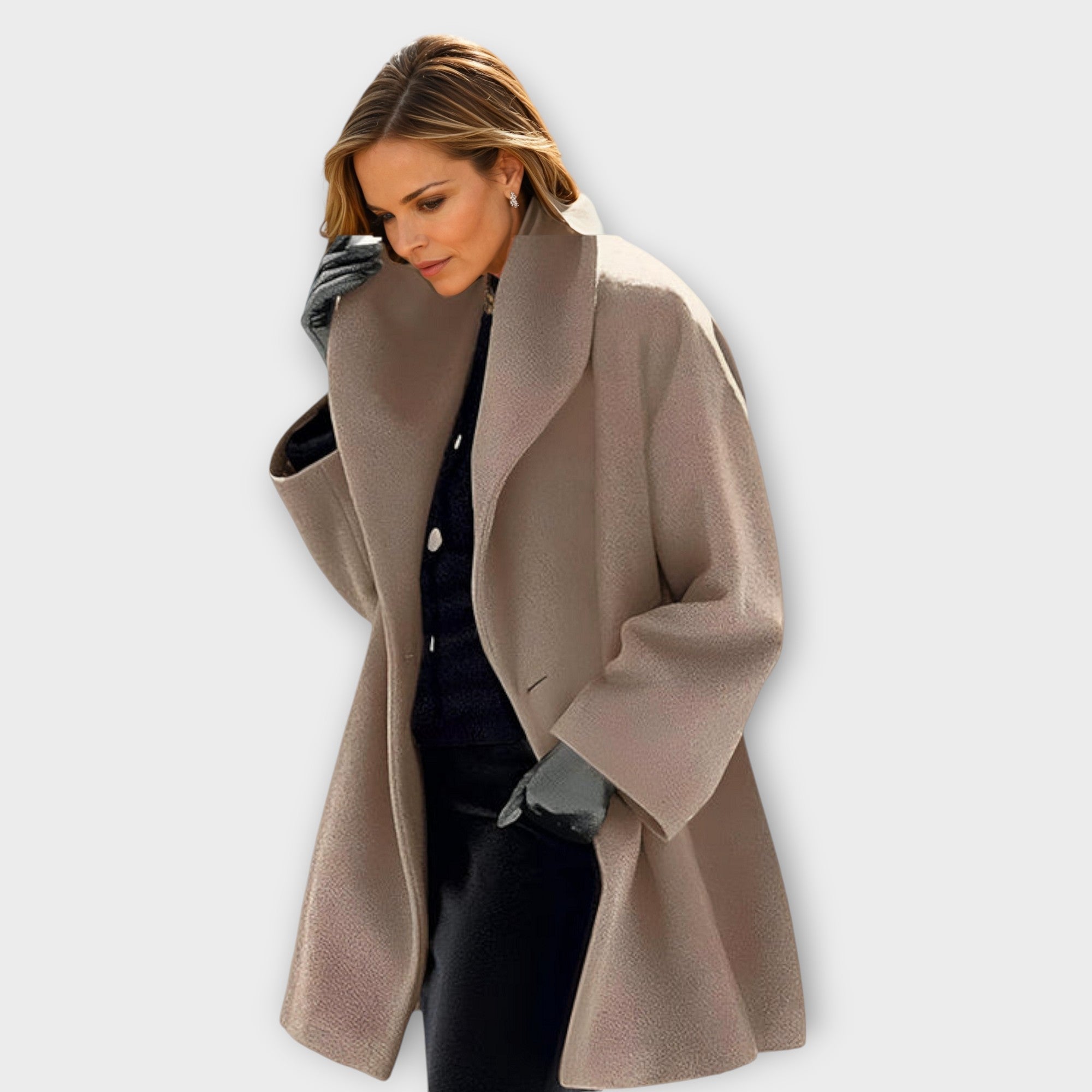 Séraphine™ | Manteau Laine Élégance