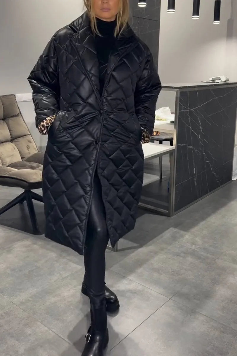 Séraphine™ | Manteau Léopard Élégance
