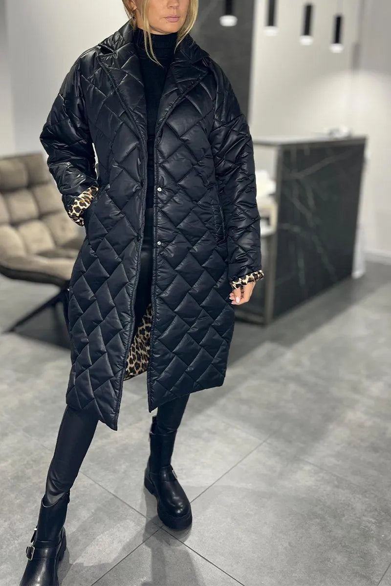 Séraphine™ | Manteau Léopard Élégance