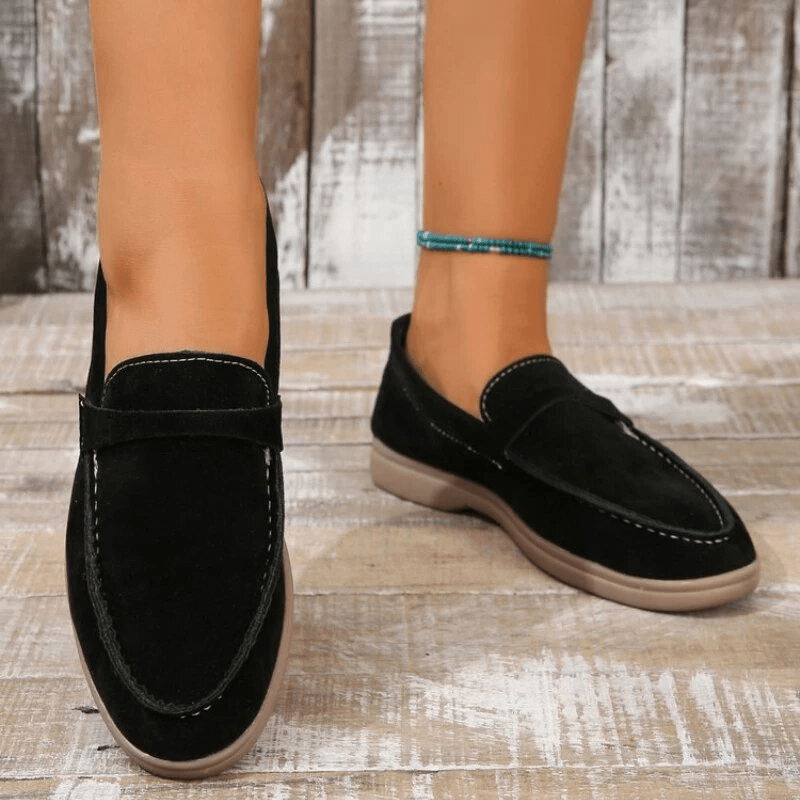 Séraphine™ | Élégants Mocassins en Suède | Chaussures pour Femmes