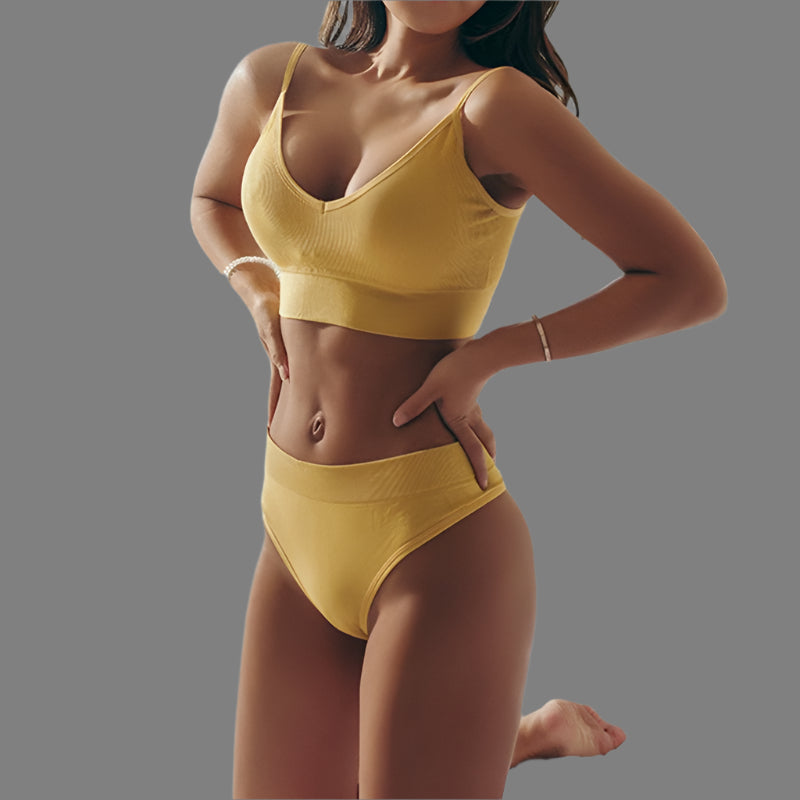 Séraphine™ | Ensemble de sous-vêtements en coton 2 pièces