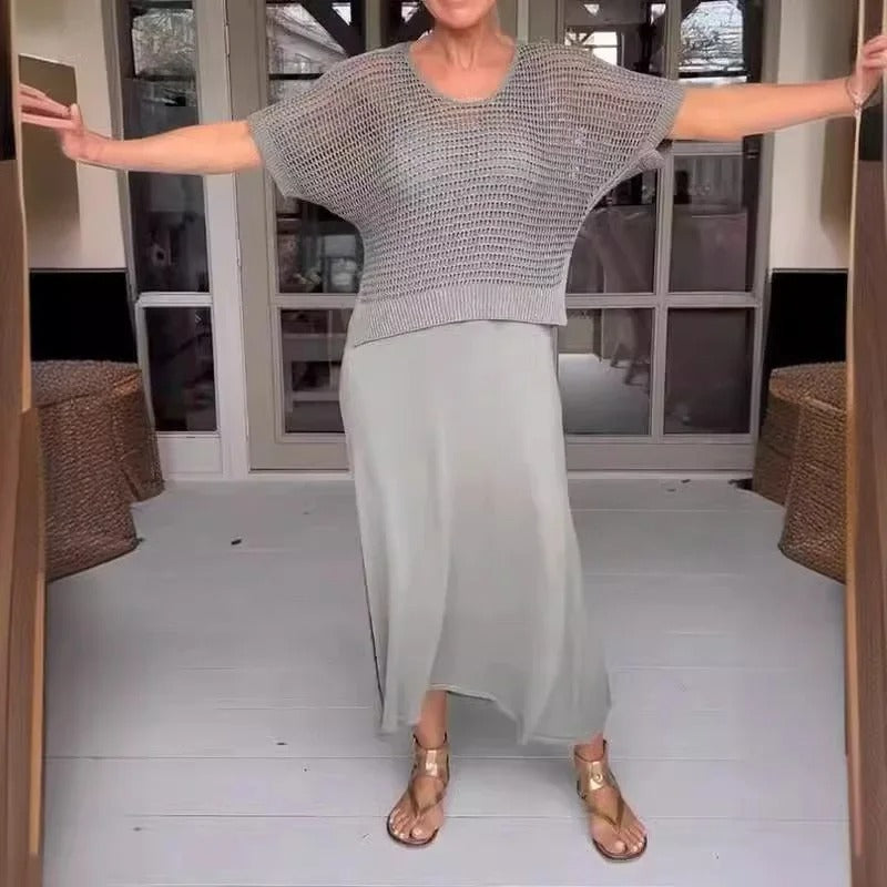 Séraphine™ | Ensemble Frais et Respirant Artisanal