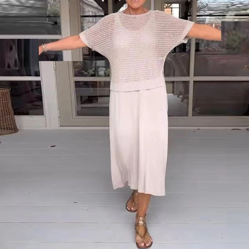 Séraphine™ | Ensemble Frais et Respirant Artisanal