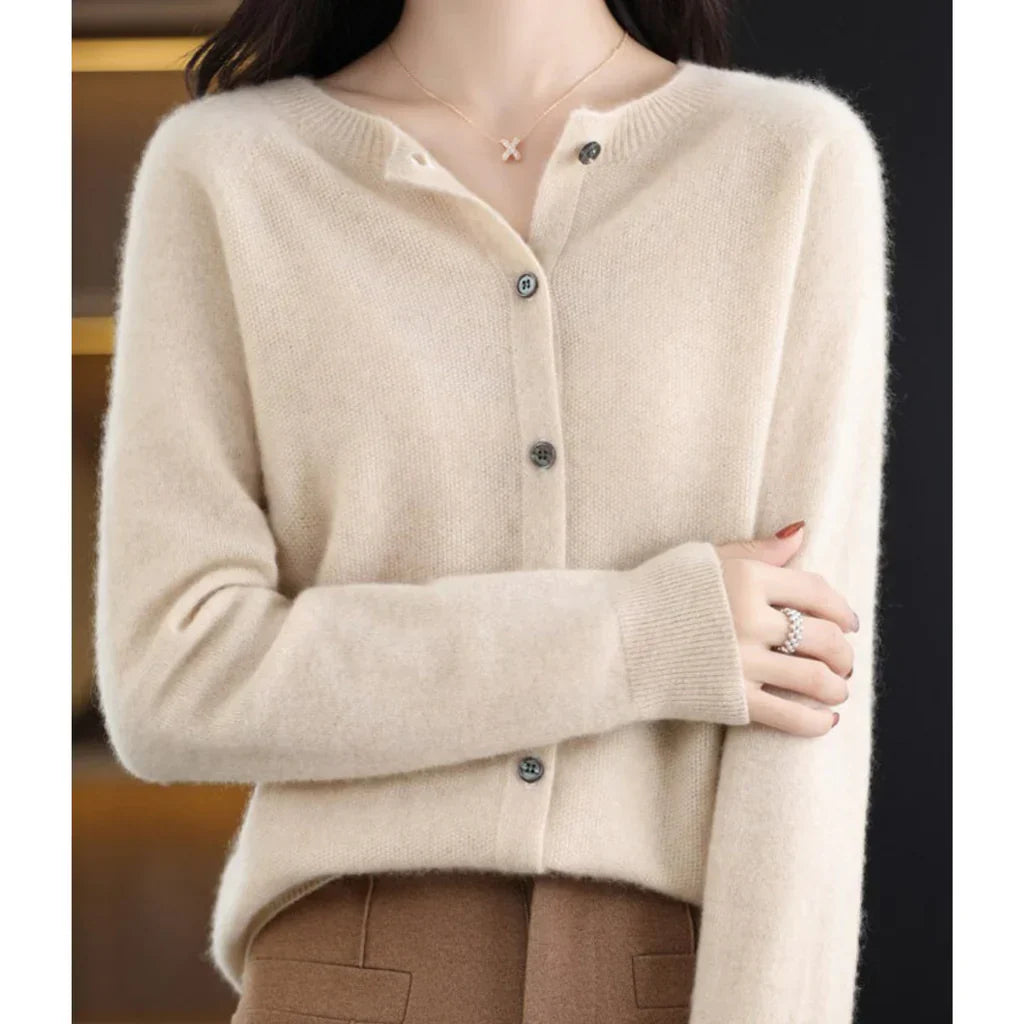 Séraphine™ | Sanna – Cardigan en Laine pour Femmes