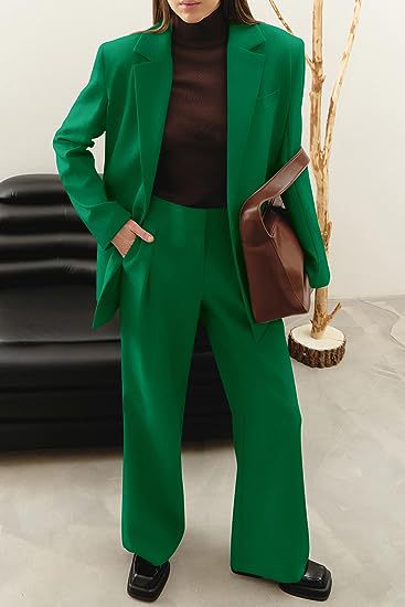 Séraphine™ | Ensemble Blazer et Pantalon Femme - Bureau et Casual