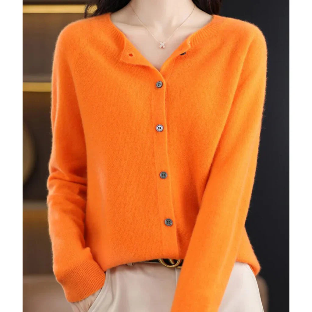 Séraphine™ | Sanna – Cardigan en Laine pour Femmes