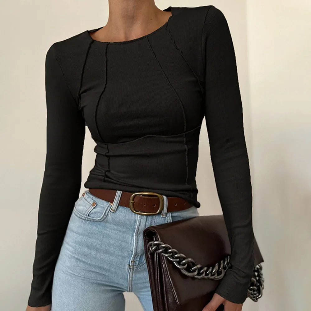 Séraphine™ | Pull Basique à Col Rond