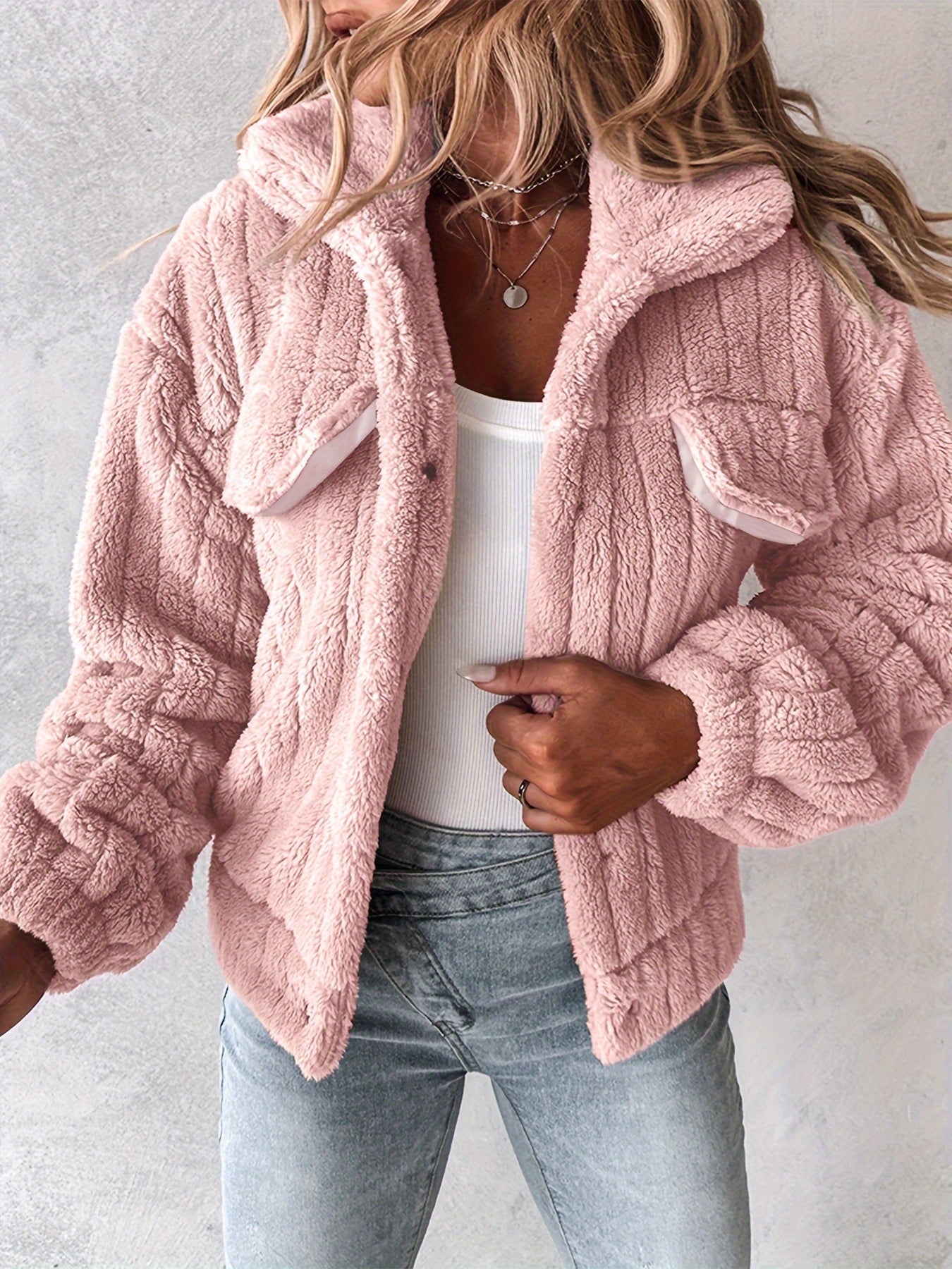 Séraphine™ | Veste teddy douce